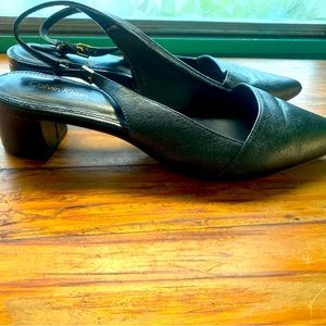 Vintage Calvin Klein Kitten Mules